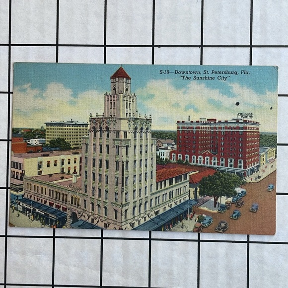 Vintage Florida postcards (6), postmarked from 1910, 1938, ca 1950's-1960's - Picture 7 of 14